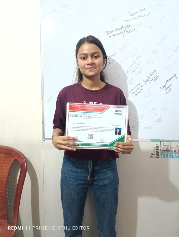 NBCESI certificate graduate of Insight Computers