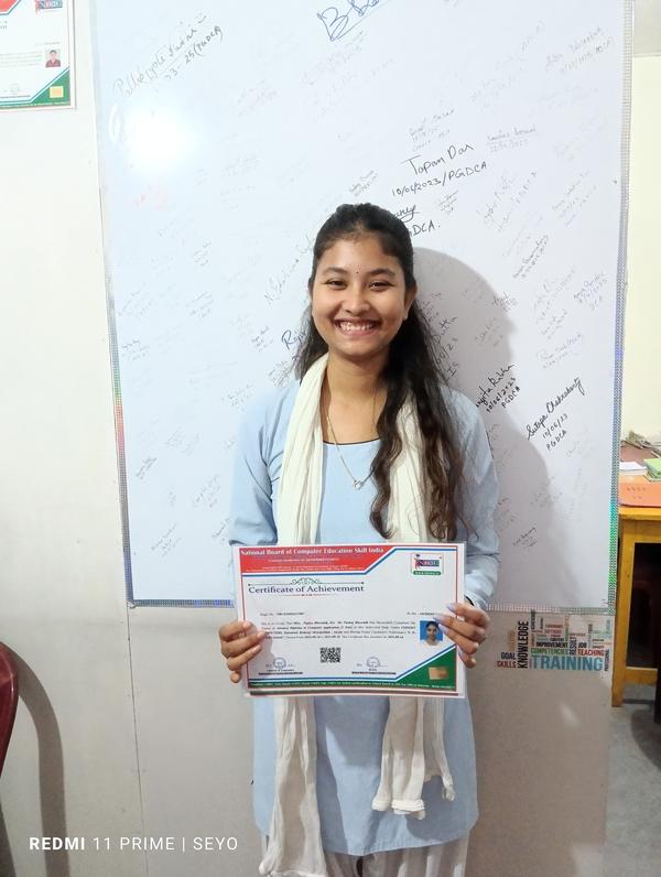 NBCESI certificate graduate of Insight Computers