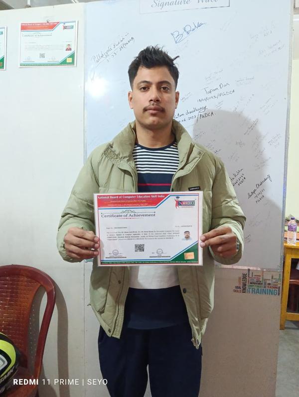 NBCESI certificate graduate of Insight Computers